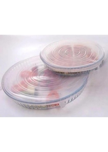 Silikon 2 Boy Yuvarlak Borcam Kapağı ve Dikdörtgen Borcam Kapağı Seti