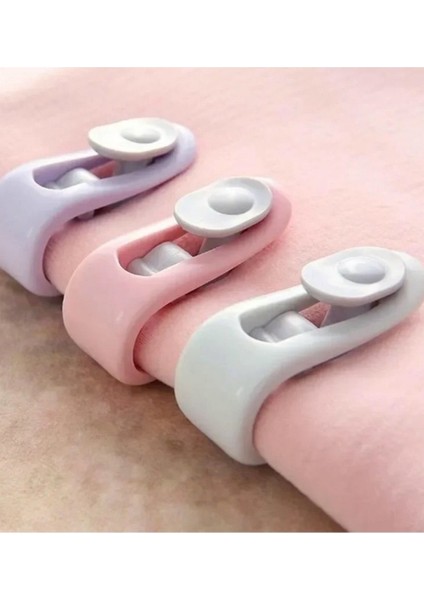 4 Adet Yorgan Nevresim Sabitleme Çarşaf Perde Tül Sabitleyici Tutucu Organizer Klips Aparat modelleri