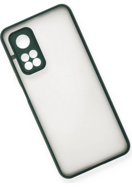 Buğz Xiaomi Mi 10T Kılıf Montreal Silikon Kapak - Yeşil modelleri