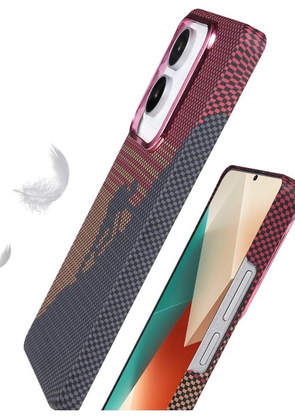 Buğz Xiaomi Redmi Note 13 Pro 4g Vega Magsafe Kapak - Çöl Titanyum modelleri