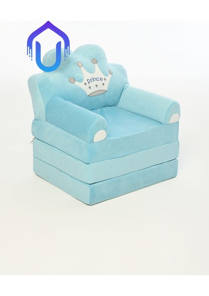 Özel Tasarım Portatif, Yıkanabilir, Katlanabilir Peluş Çocuk Koltuğu 120 cm fırsatları