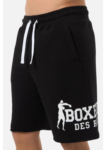 White Shorts With Logo Black modelleri