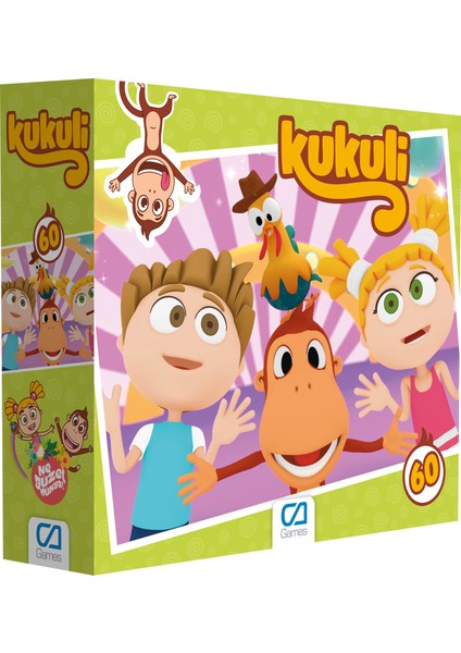 Kukuli - 60 Parçalı Puzzle