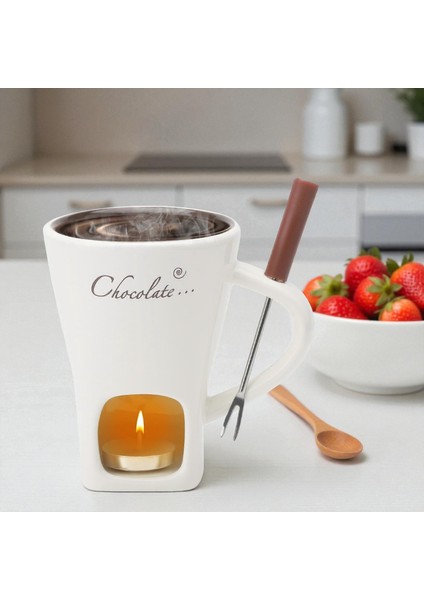 Fragola Porselen Fondü Seti