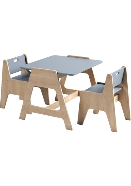 Cotable Masa Takımı Gri