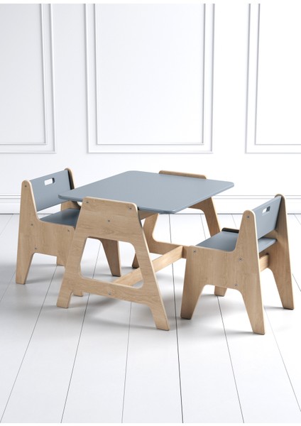 Cotable Masa Takımı Gri fiyatları