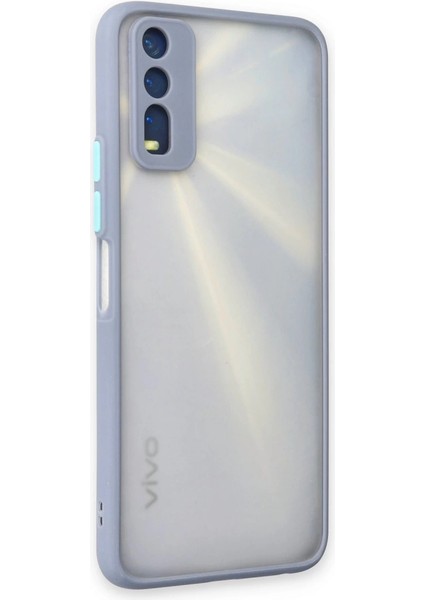 Buğz Vivo Y11S Kılıf Montreal Silikon Kapak - Gri modelleri