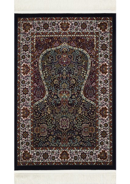 Sateen Afghan Seccade Scd 01 Red Yüksek Dokuma Sıklığına Sahip Şık Desenli Yumuşak Tuşeli Seccade