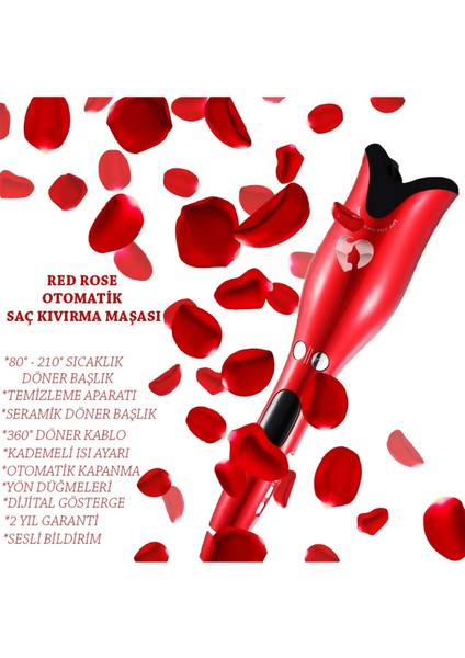 Iri Bukleli Saçlar Yapmak Için Maşa