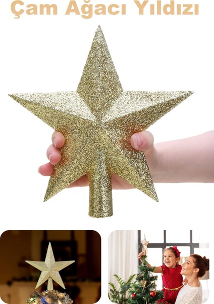 Yılbaşı Yıldızı Yılbaşı Ağacı Yıldızı Noel Ağacı Yıldızı Noel Baba Ağacı Yıldız Yılbaşı Süsü