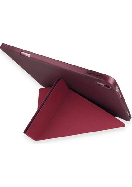 Buğz Huawei Honor Pad V9 Kılıf Kalemlikli Mars Tablet Kılıfı - Mürdüm fiyatları