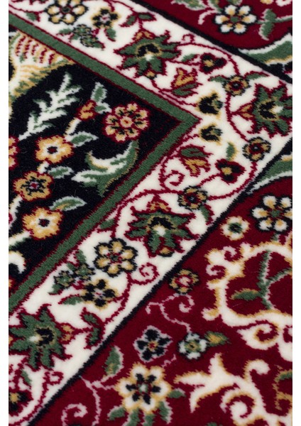 Sateen Afghan Seccade Scd 02 Red Yüksek Dokuma Sıklığına Sahip Şık Desenli Yumuşak Tuşeli Seccade fırsatları