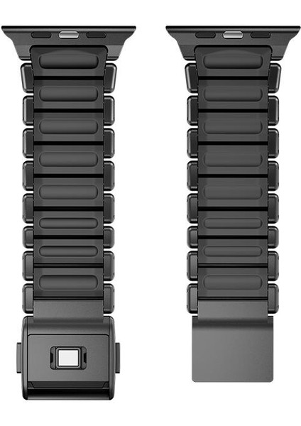 Apple Watch 6 5 4 3 2 1 Se 42 44 mm Uyumlu Titanyum Kordon Silikon Iç Yüzey Hafif Premium Kayış modelleri