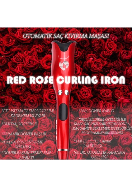 Iri Bukleli Saçlar Yapmak Için Maşa modelleri