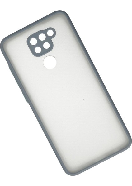 Buğz Xiaomi Redmi Note 9 Kılıf Montreal Silikon Kapak - Gri fiyatları