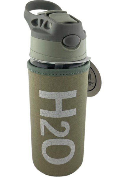 H2O Kılıflı Pipetli Cam Matara 500 ml fiyatları