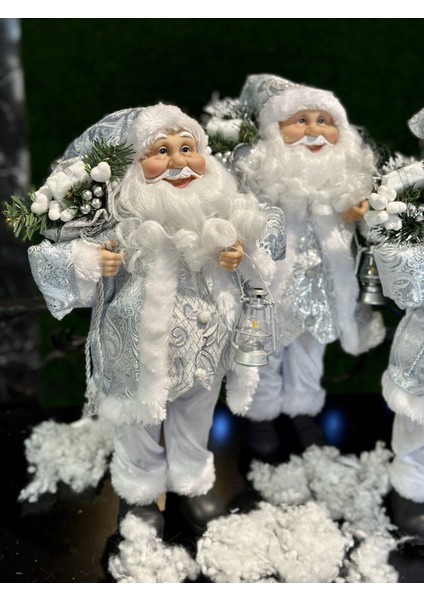 1 Adet Noel Baba Yılbaşı Dekor 45 cm.