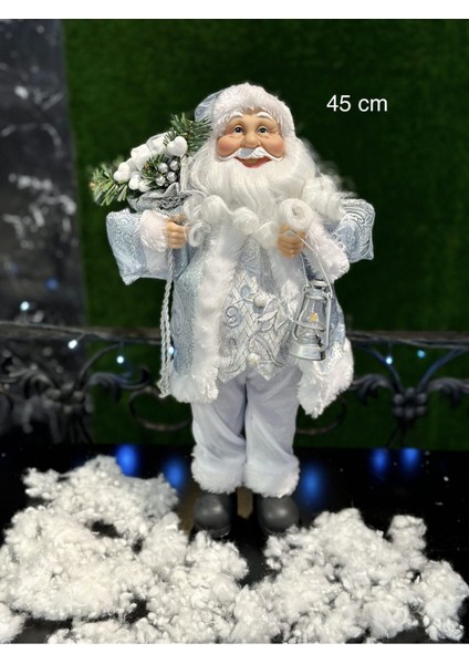 1 Adet Noel Baba Yılbaşı Dekor 45 cm. modelleri