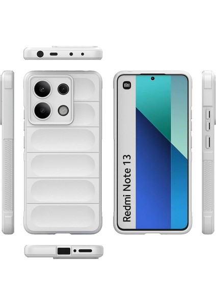 Buğz Newface Xiaomi Redmi Note 13 4g Kılıf Optimum Silikon - Krem fiyatları
