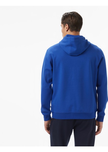 Erkek Mavi Classic Fit Kapüşonlu Sweatshirt K57226T.4MZ fiyatları