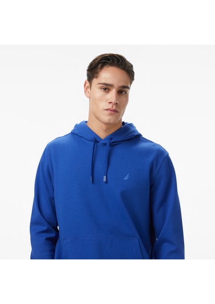 Erkek Mavi Classic Fit Kapüşonlu Sweatshirt K57226T.4MZ fırsatları