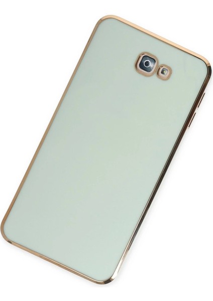 Buğz Samsung Galaxy J7 Prime Kılıf Volet Silikon - Açık Yeşil modelleri