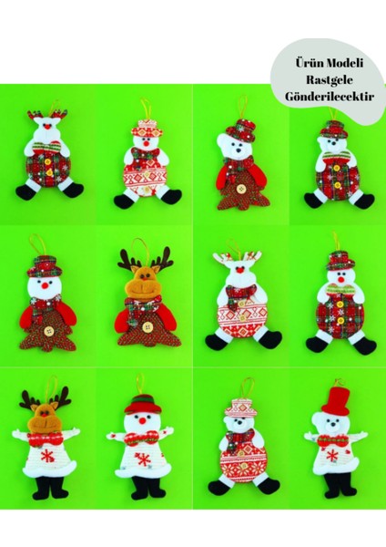 Figürlü Tekstil Yılbaşı Süsü Çam Ağacı Süsü 1741 fiyatları