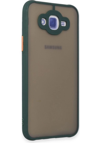 Buğz Samsung Galaxy J7 Kılıf Montreal Silikon Kapak - Yeşil fiyatları