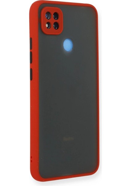 Buğz Xiaomi Redmi 9c Kılıf Montreal Silikon Kapak - Kırmızı fiyatları
