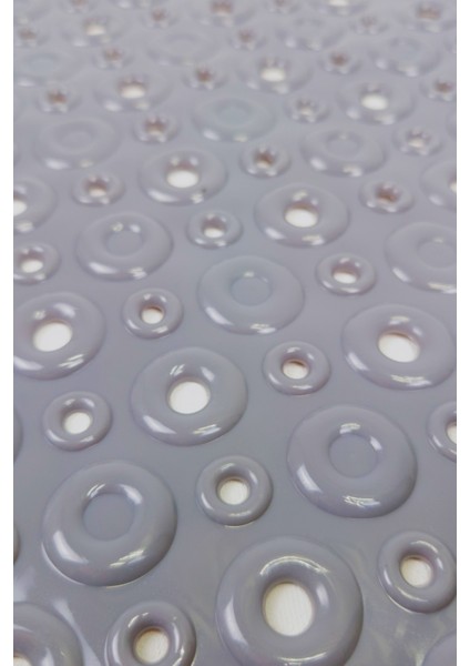 Dikdörtgen Kabartma Silikon Kaydırmaz Taban Duşakabin ve Banyo Matı (GRI)(65X35) modelleri