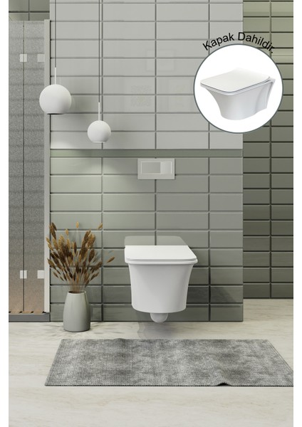 Ibiza Asma Klozet + Klozet Kapağı Renk Beyaz fiyatları