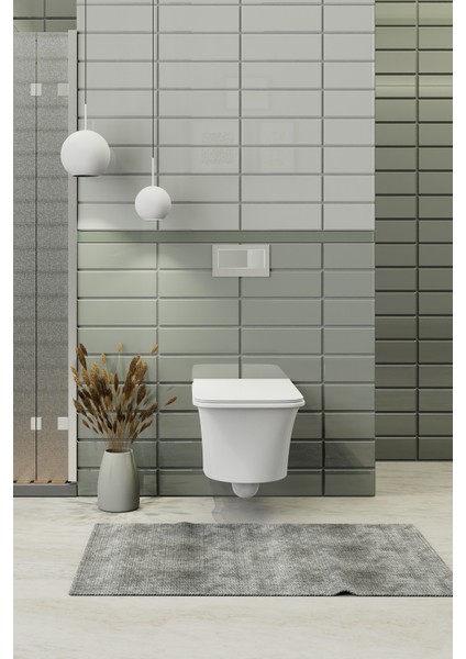 Ibiza Asma Klozet + Klozet Kapağı Renk Beyaz modelleri