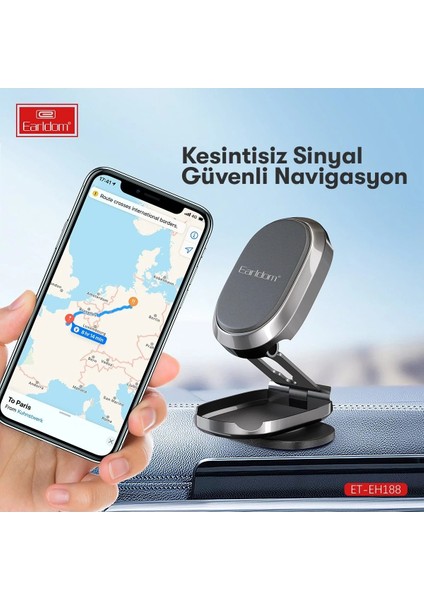 EH188 Katlanabilir Manyetik Araç Tutucu indirimleri