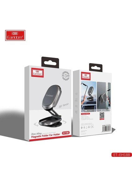 EH188 Katlanabilir Manyetik Araç Tutucu