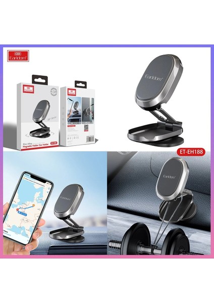 EH188 Katlanabilir Manyetik Araç Tutucu