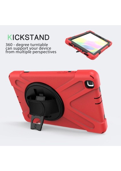 Buğz Samsung Galaxy T290 Tab A 8 Kılıf Amazing Tablet Kapak - Kırmızı fiyatları