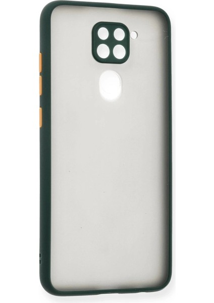 Buğz Xiaomi Redmi Note 9 Kılıf Montreal Silikon Kapak - Yeşil