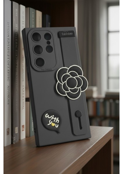 Samsung S22 Ultra Uyumlu Kılıf Siyah Renk 3D Figürlü Darbe Emici Yumuşak Silikon Kapak fiyatları