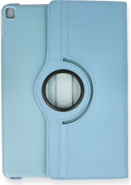 Buğz Newface Ipad Pro 13 (2024) Kılıf 360 Tablet Deri Kılıf - Turkuaz