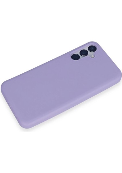 Buğz Newface Samsung Galaxy M15 Kılıf First Silikon - Lila modelleri