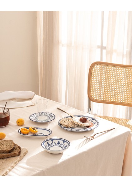 Blanqua 26 Parça Kahvaltı Takımı - Mavi/beyaz