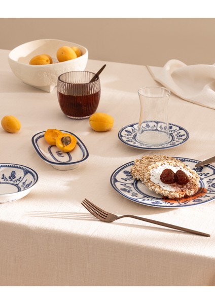 Blanqua 26 Parça Kahvaltı Takımı - Mavi/beyaz fiyatları