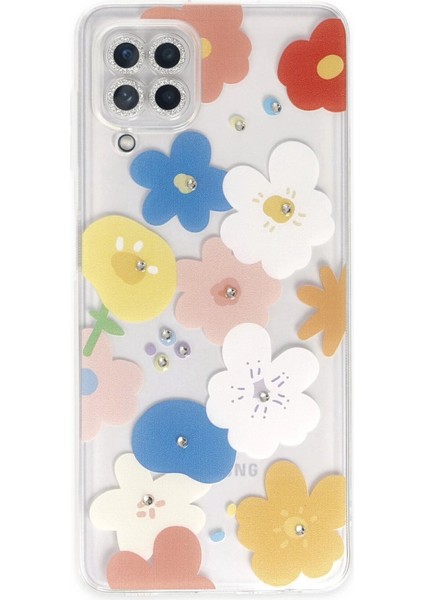 Buğz Samsung Galaxy A22 Kılıf Lucky Silikon - Lucky 8