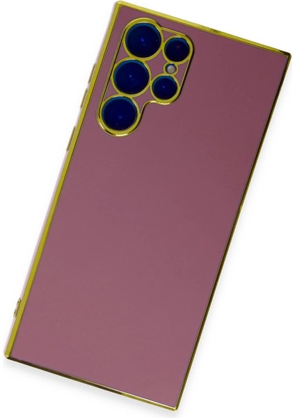 Buğz Samsung Galaxy S22 Ultra Kılıf Volet Silikon - Kırmızı modelleri