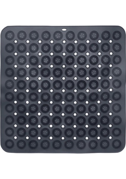 Dilan Store 2 Adet Banyo Duş Küvet Için Vantuzlu Kaydırmaz, Su Drenajlı, Masajlı Paspas -54X54CM D-150