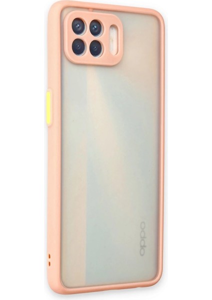 Buğz Oppo Reno 4 Lite Kılıf Montreal Silikon Kapak - Pembe modelleri