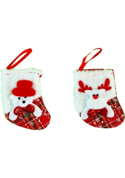 Sevimli Figürlü Yılbaşı Çorabı 1739 fırsatları