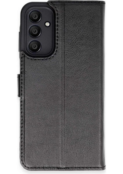 Buğz Samsung Galaxy A35 5g Kılıf Trend S Plus Kapaklı Kılıf - Siyah