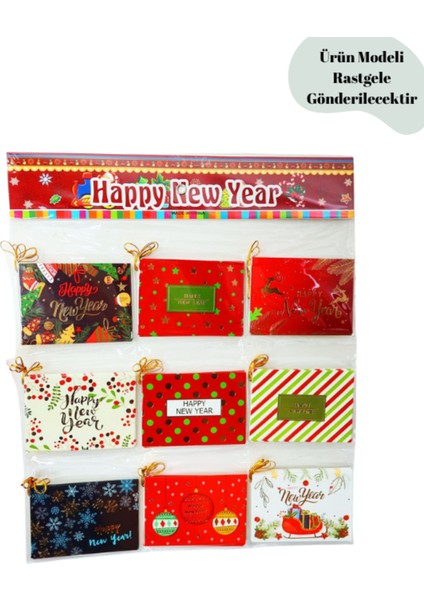 Yılbaşı Kartı Hediye Kartı 1721 12X8,5 cm