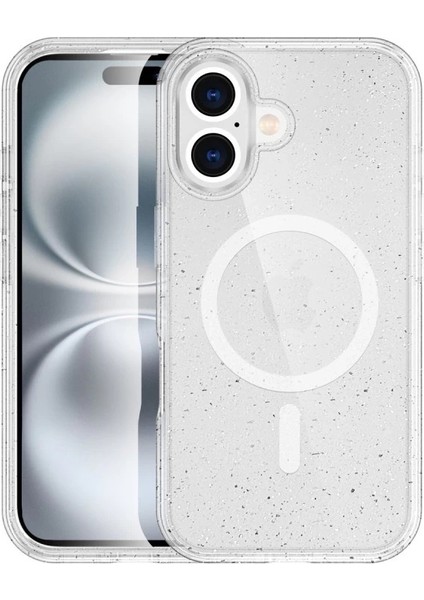 Buğz Iphone 16 Plus Kılıf Magsafe Kapak - Şeffaf